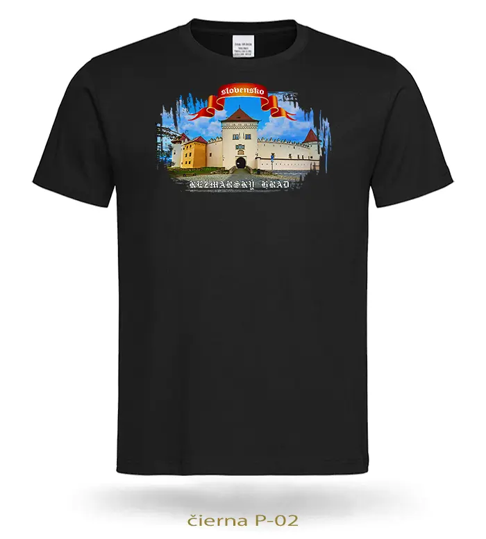 Tričko pánske KEŽMARSKÝ HRAD SLOVENSKO